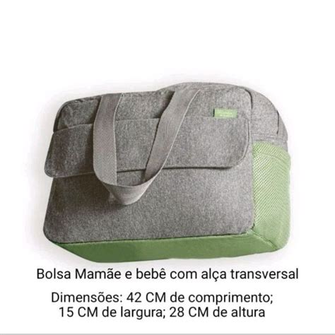 Bolsa De Maternidade Com Trocador Mamãe E Bebê .